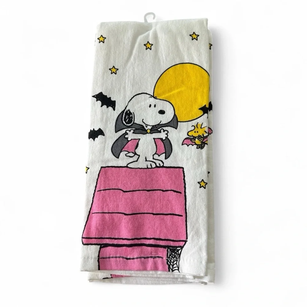 Peanuts Snoopy Halloween Kitchen Towels Set of 2